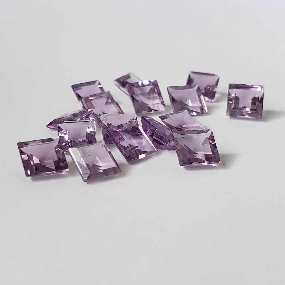 Amethyst | Square Cut | Purple | 6mm