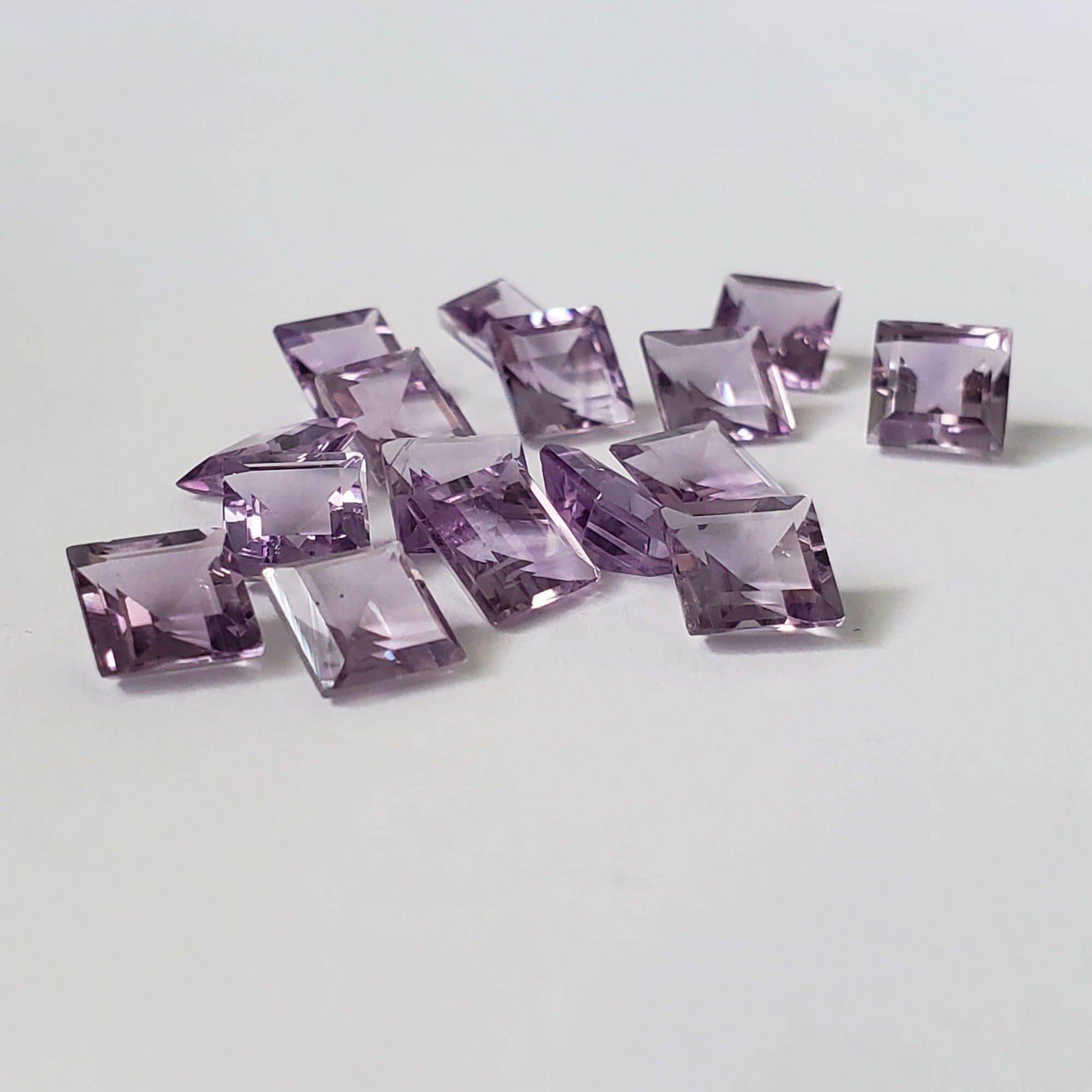 Amethyst | Square Cut | Purple | 6mm | Canagem.com