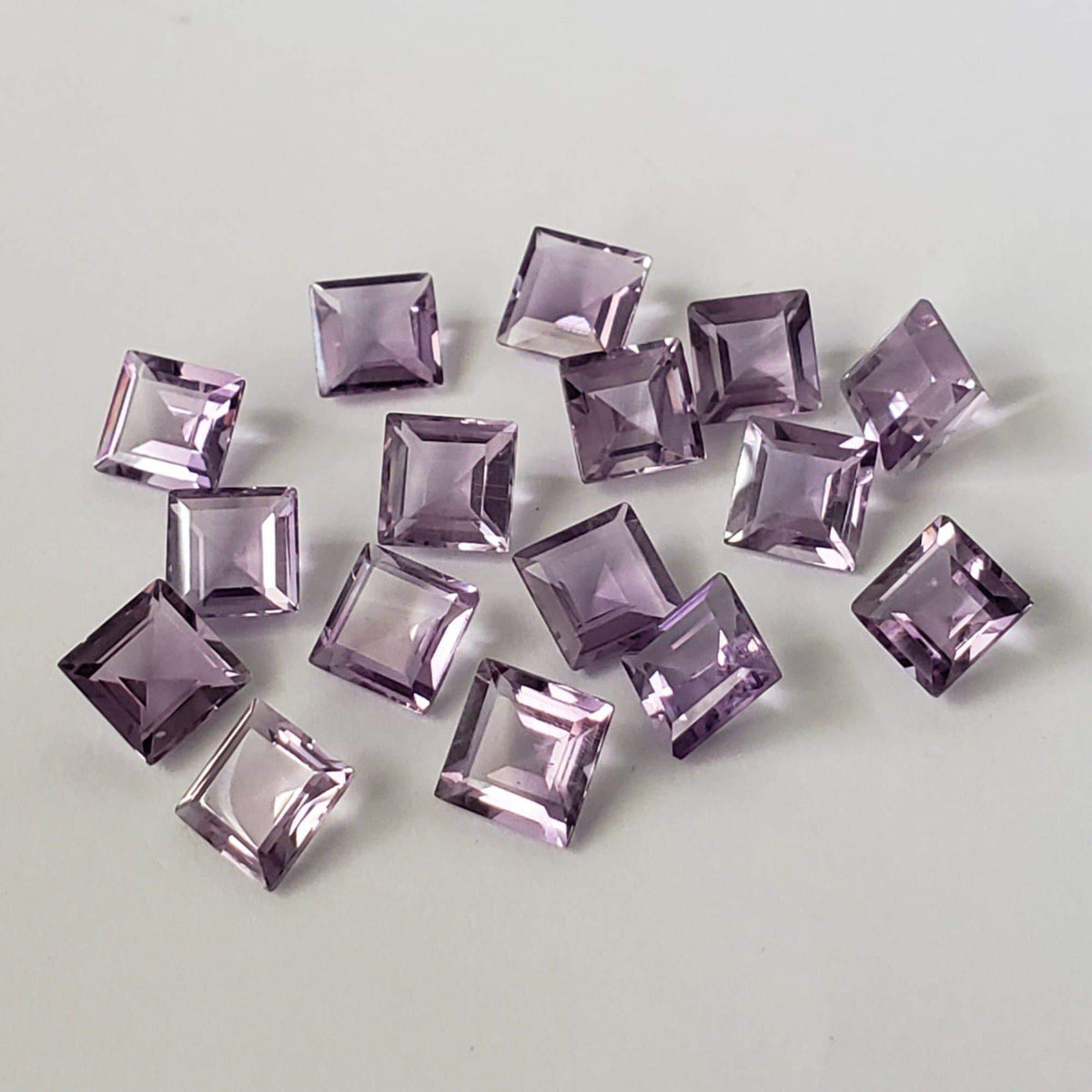 Amethyst | Square Cut | Purple | 6mm
