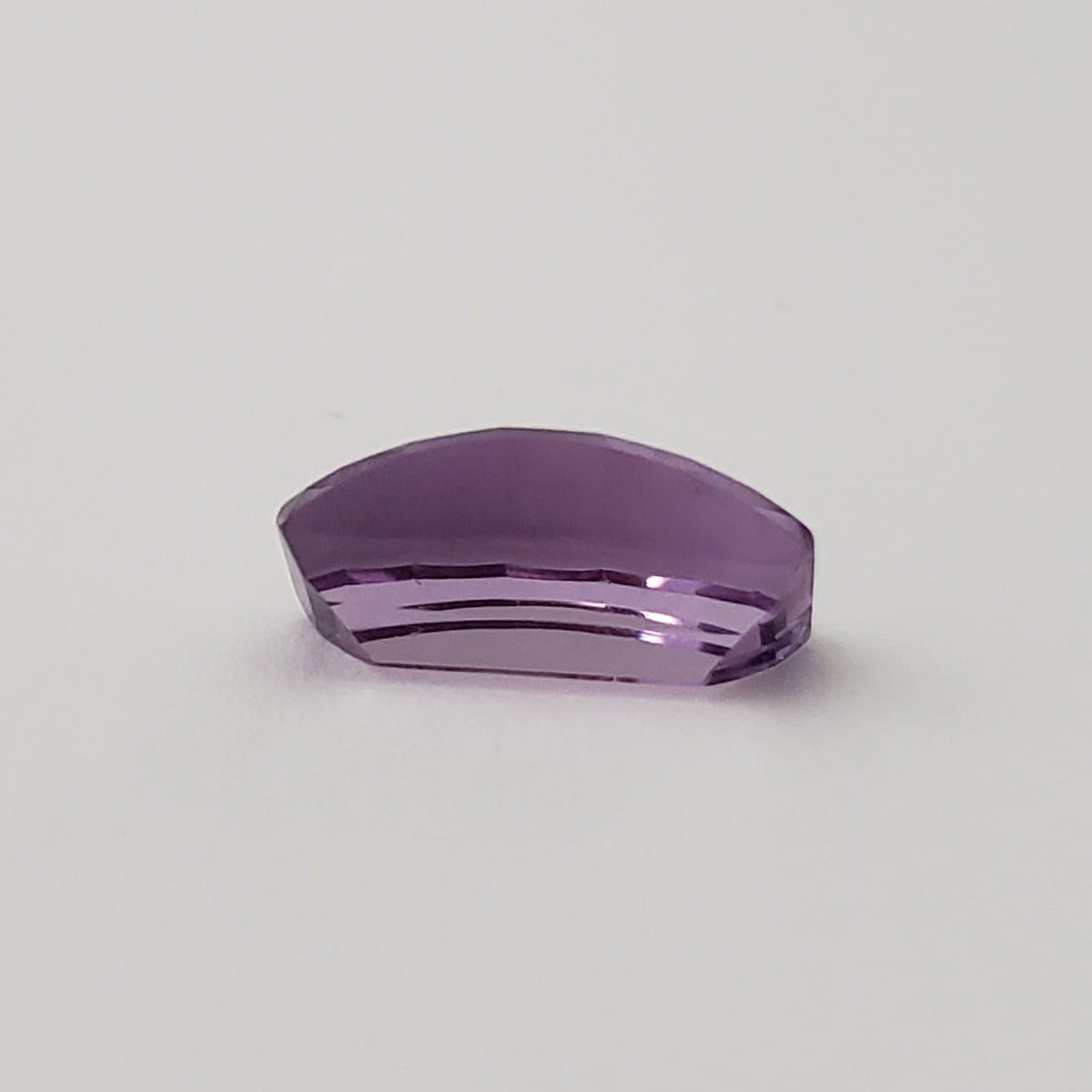 Amethyst | Step Top Barrel Cut | Purple | 12x7mm 2.6ct