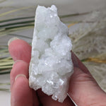  Apophyllite and Prehnite Cluster Crystal | 104 grams | Mumbai, India 