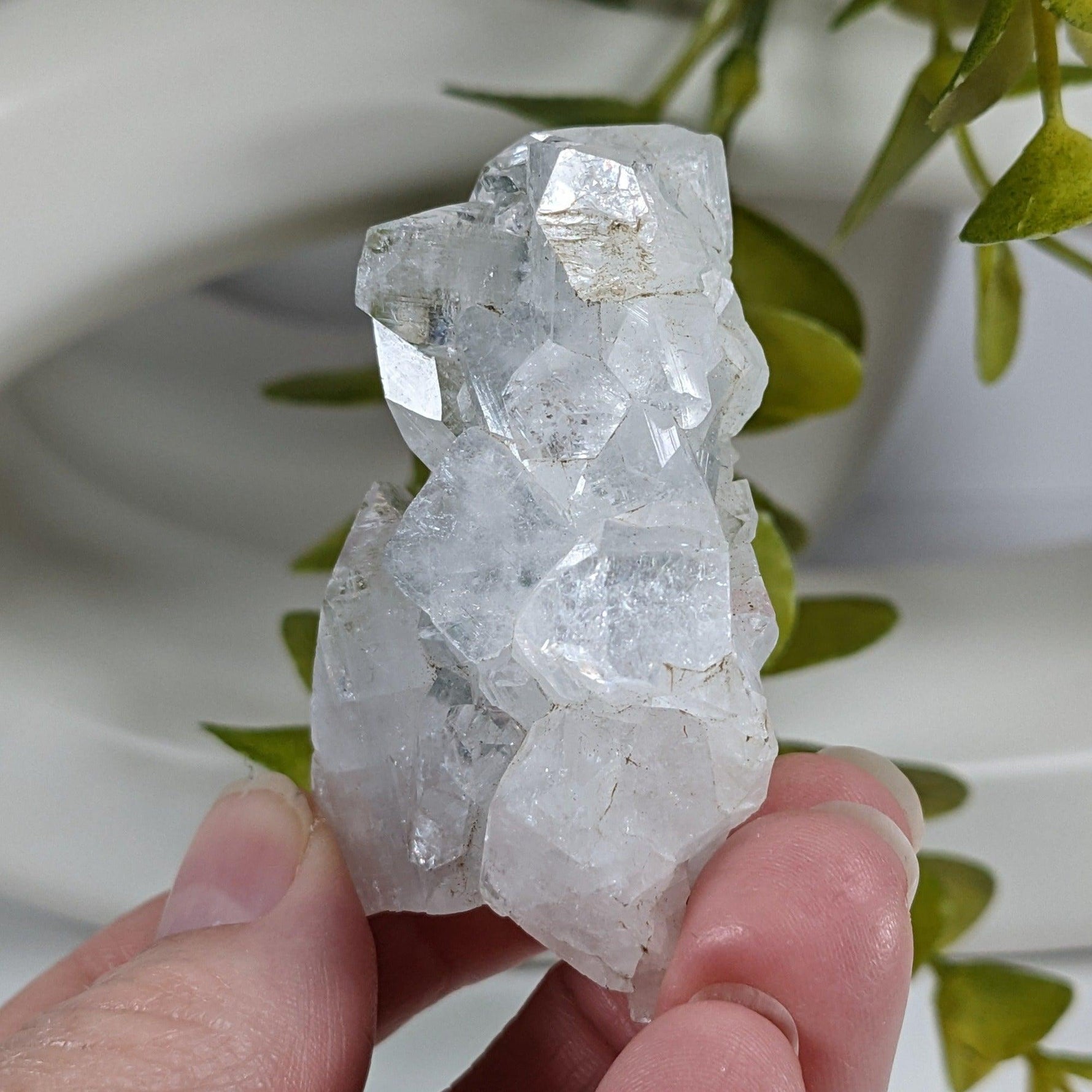  Apophyllite Cluster Crystal | 61 grams | Jalgaon, India 