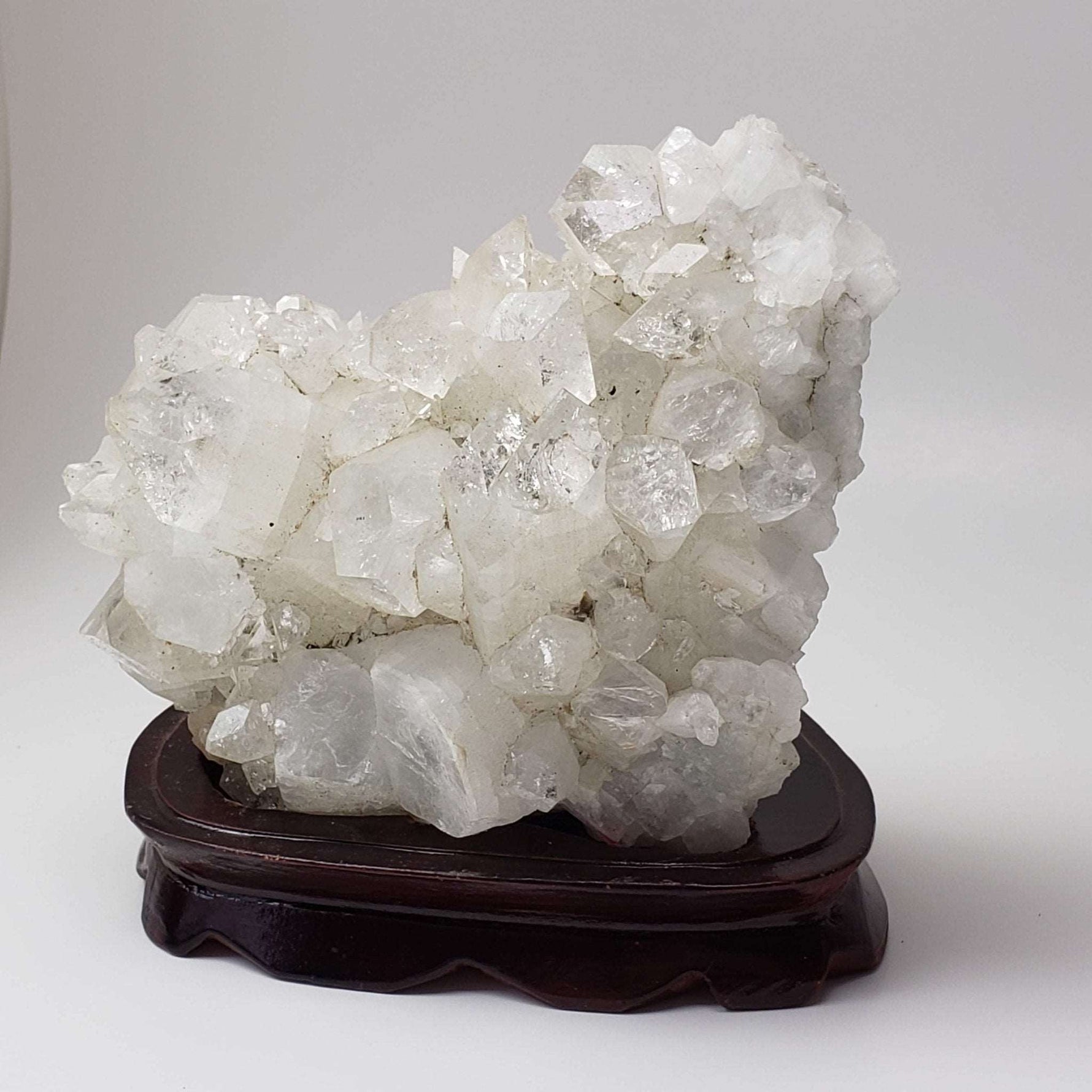 Apophyllite Crystal Cluster | 1.04kg | India