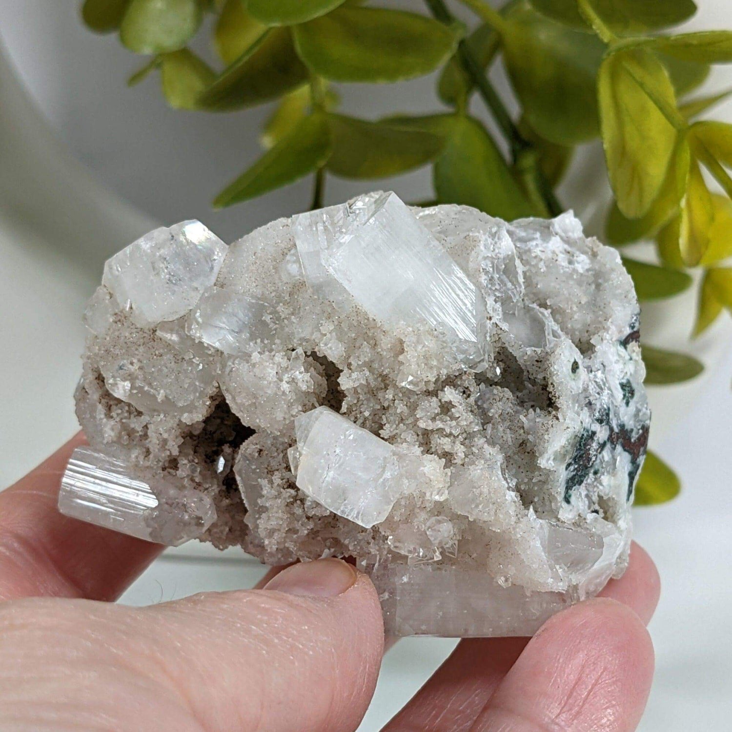 Apophyllite Crystal Cluster | 147 grams | Jalgaon, India | Canagem.com