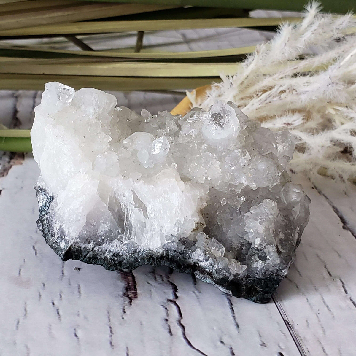 Apophyllite Stilbite Crystal | 112 grams | Jalgaon, India | Canagem.com