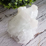 Apophyllite Stilbite Crystals on Quartz Druze | 270 Grams | Jalgaon, India