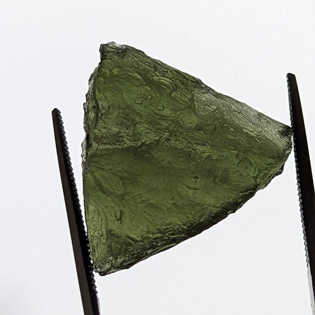  Authentic Moldavite | 3.42 Grams 17.1 Ct. | Impactite Melt Glass | Chlum Region, Czech Republic 