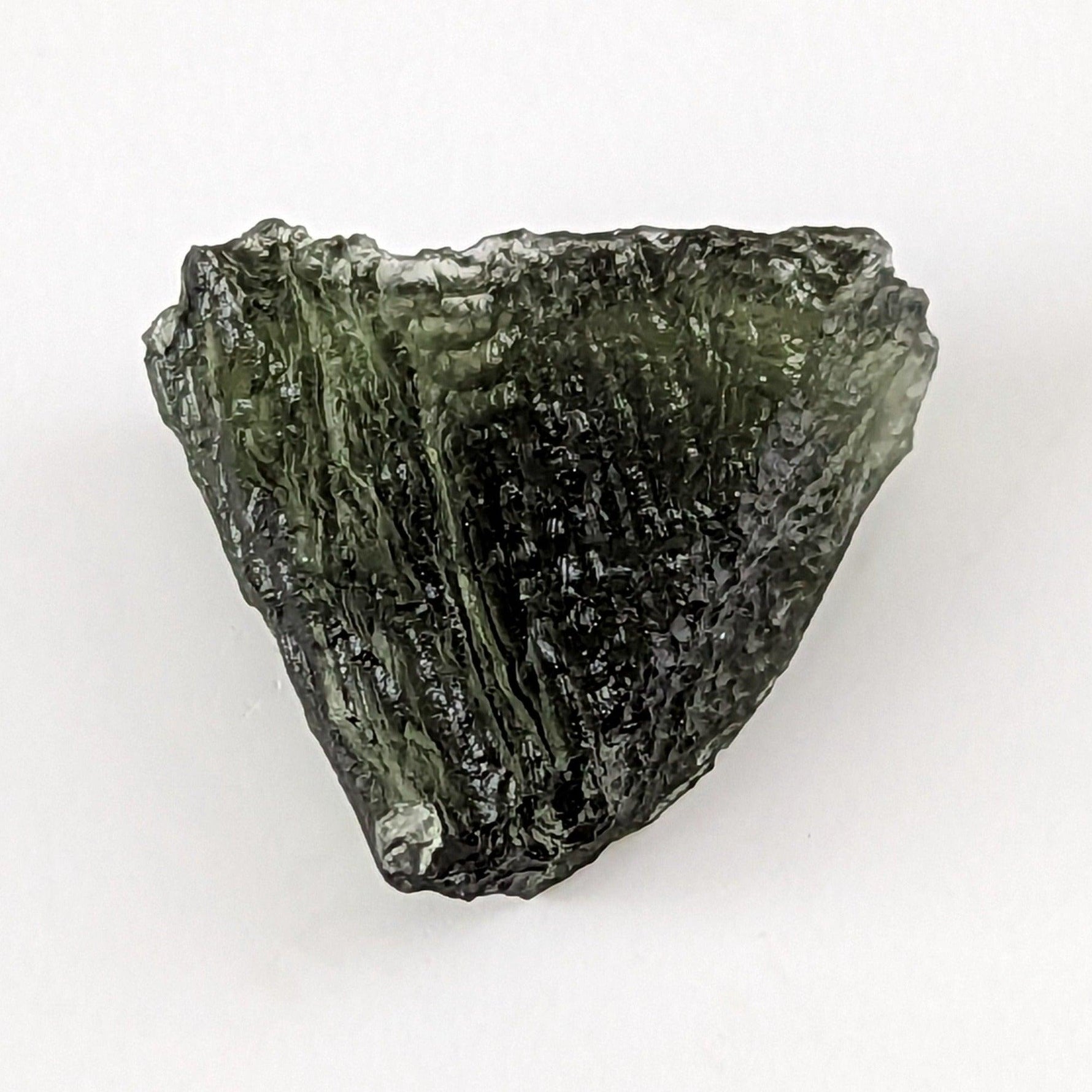  Authentic Moldavite | 3.42 Grams 17.1 Ct. | Impactite Melt Glass | Chlum Region, Czech Republic 