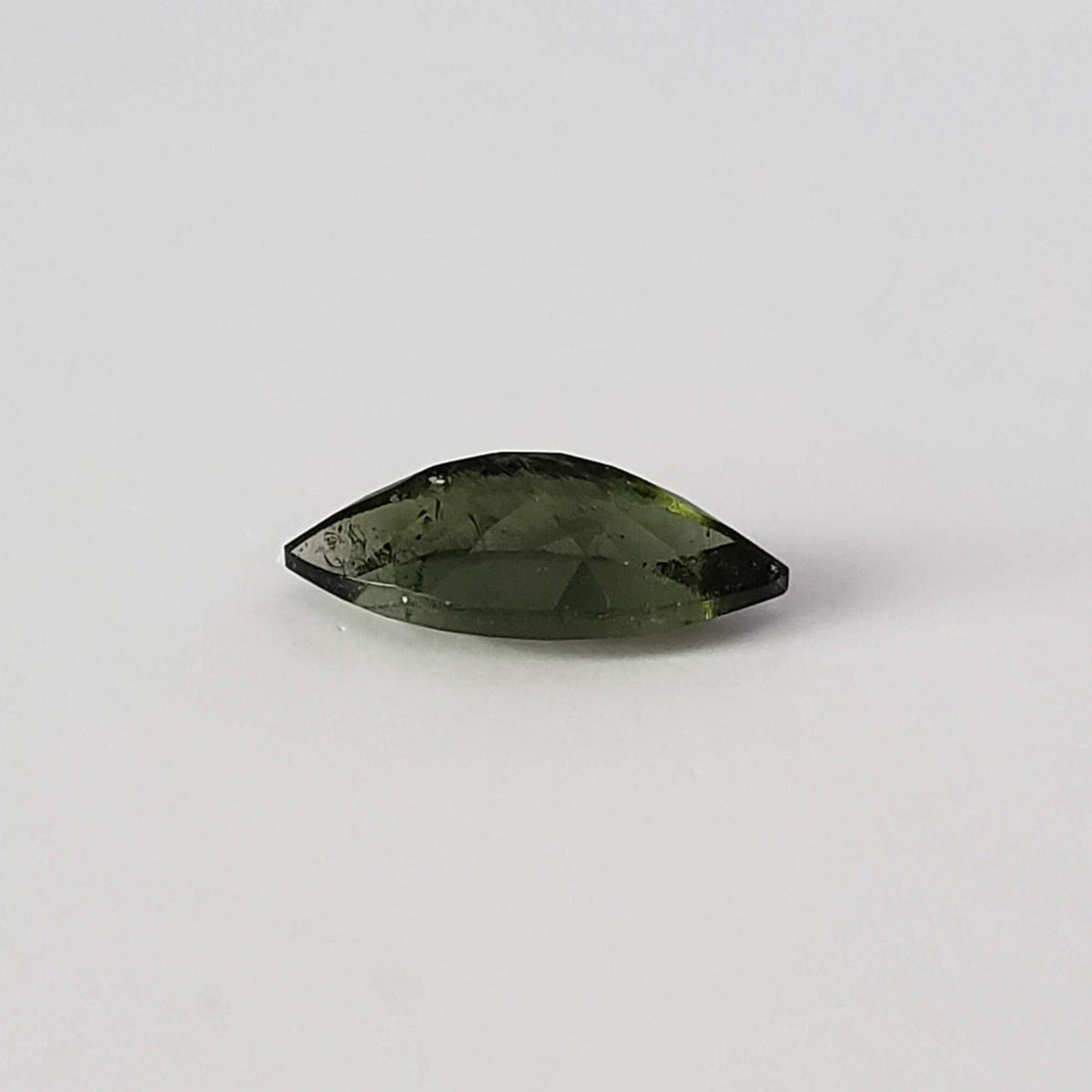 Authentic Moldavite | Marquise Cut | 14x7mm, 2.15ct | Chlum Region, Czech Republic