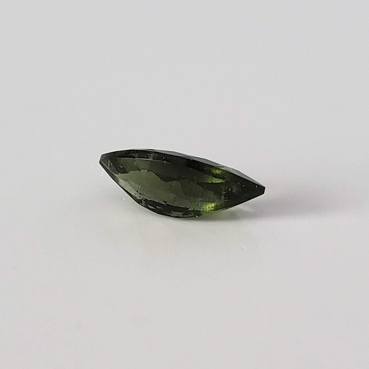 Authentic Moldavite | Marquise Cut | 14x7mm, 2.15ct | Chlum Region, Czech Republic