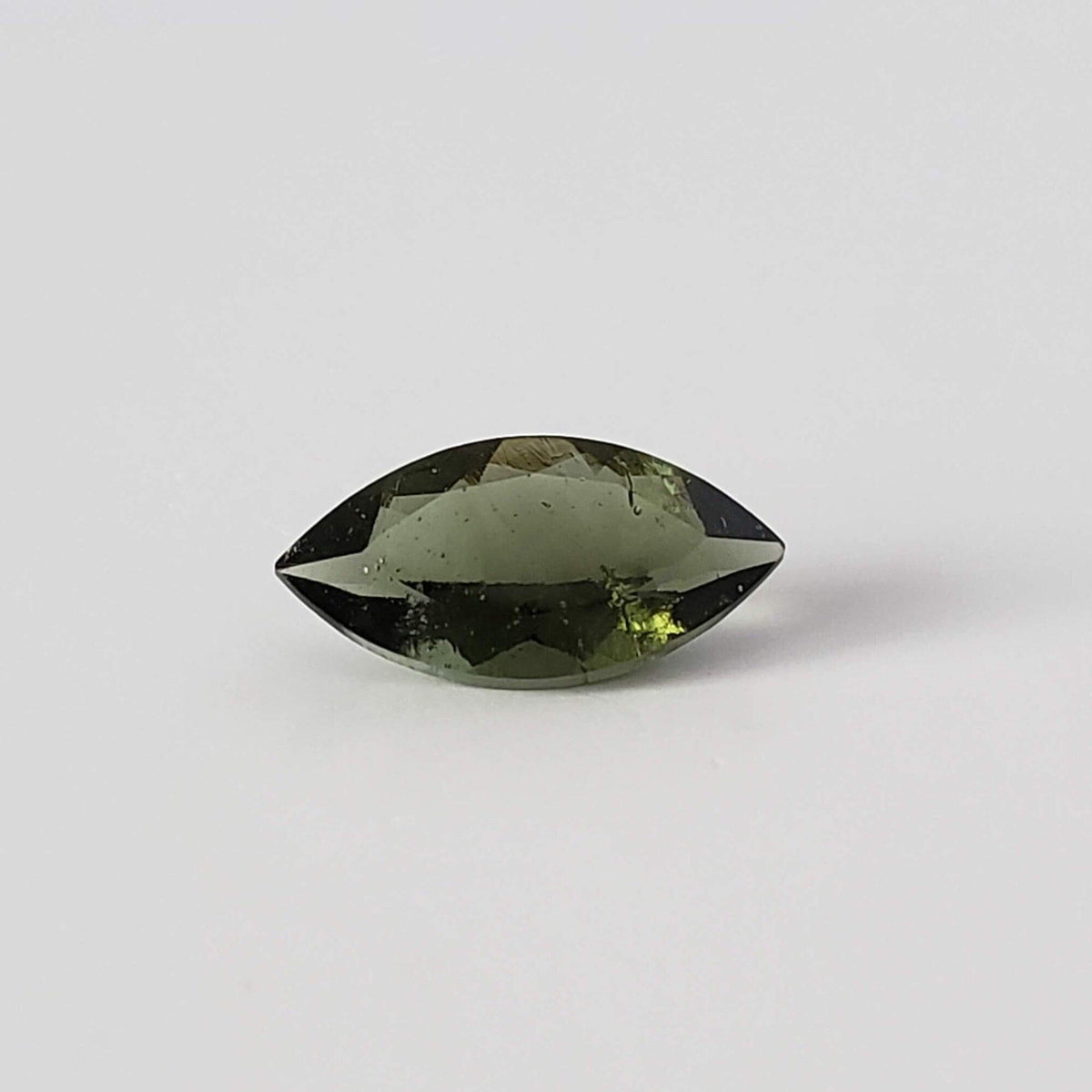 Authentic Moldavite | Marquise Cut | 14x7mm, 2.15ct | Chlum Region, Czech Republic