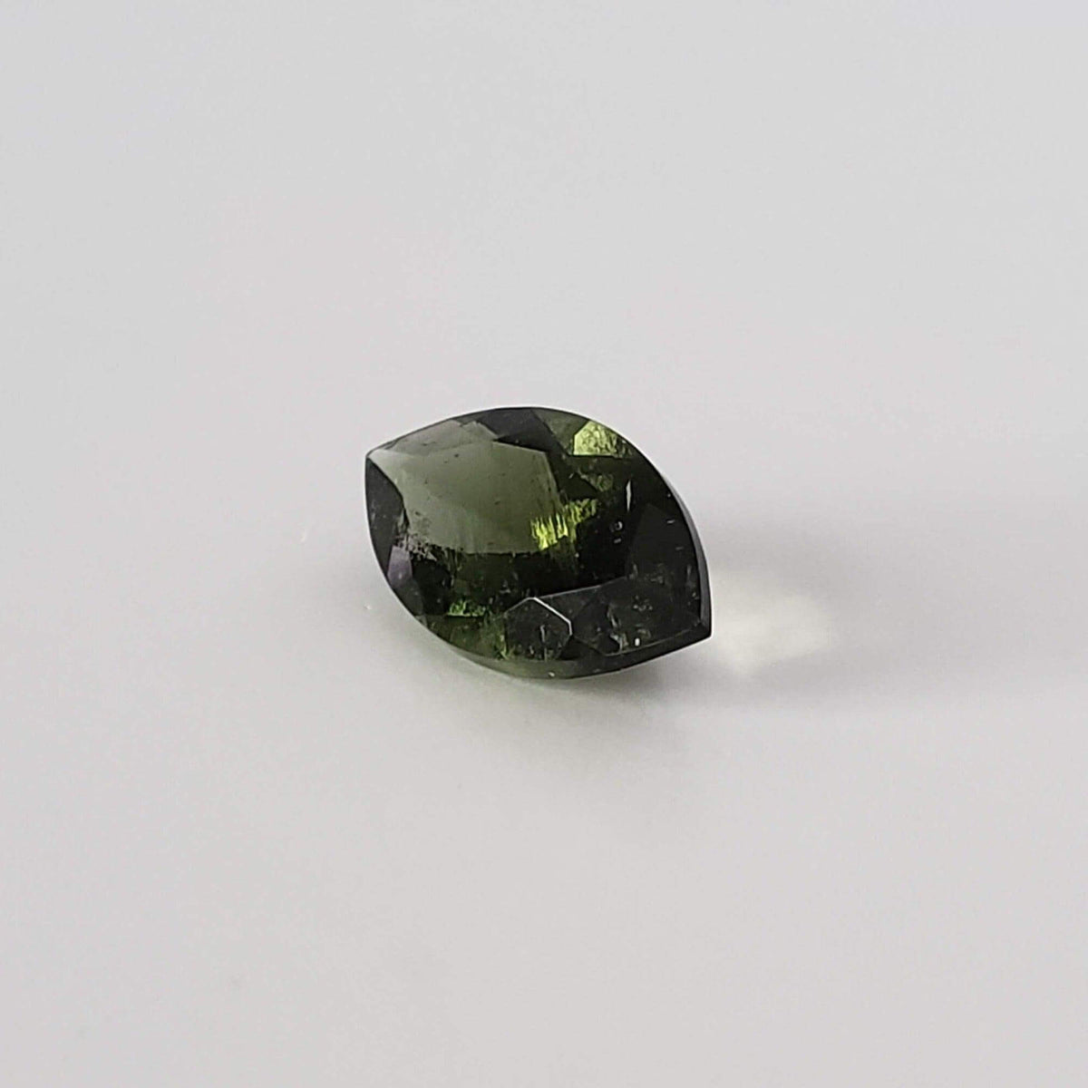 Authentic Moldavite | Marquise Cut | 14x7mm, 2.15ct | Chlum Region, Czech Republic