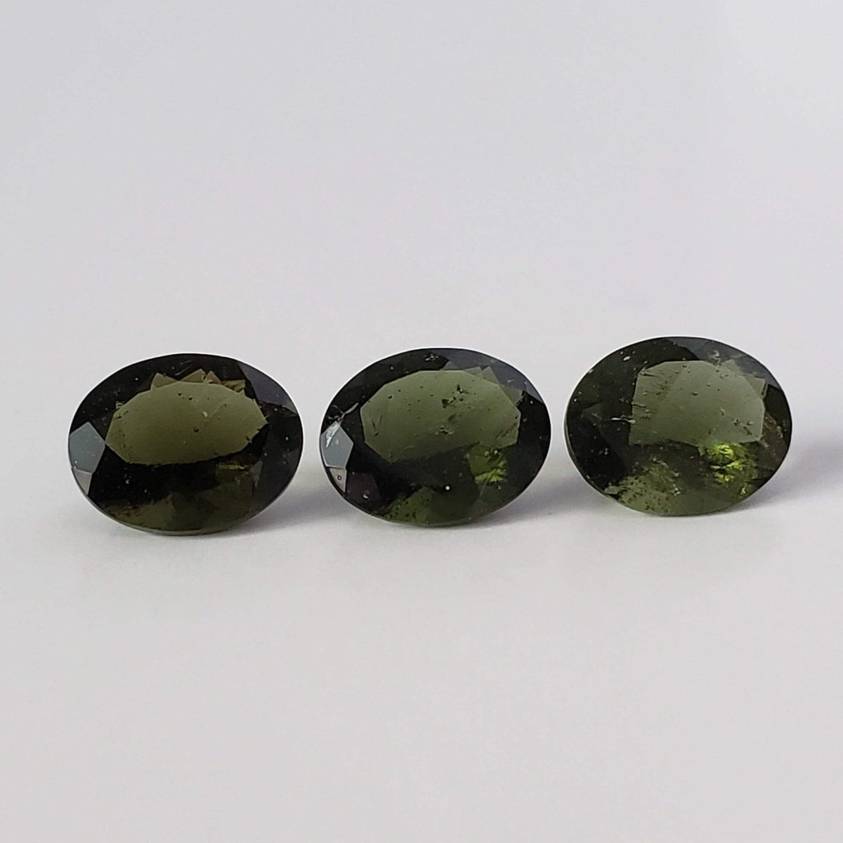 Authentic Moldavite | Oval Cut | 10x8mm | Chlum Region, Czech Republic