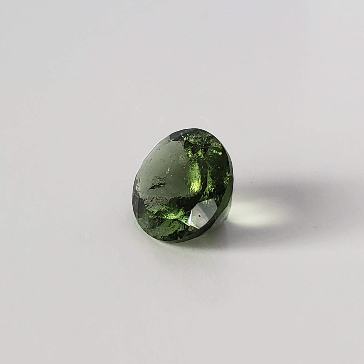 Authentic Moldavite | Oval Cut | 11x9mm | Chlum Region, Czech Republic