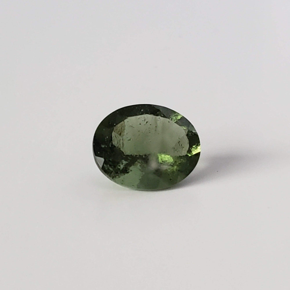 Authentic Moldavite | Oval Cut | 11x9mm | Chlum Region, Czech Republic