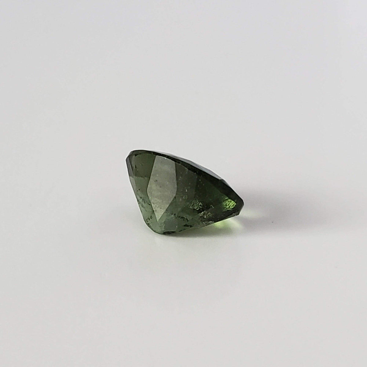 Authentic Moldavite | Oval Cut | 11x9mm | Chlum Region, Czech Republic