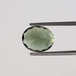 Authentic Moldavite | Oval Cut | 11x9mm | Chlum Region, Czech Republic
