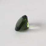 Authentic Moldavite | Round Cut | 9mm, 2.25ct | Chlum Region, Czech Republic