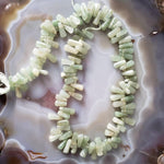 Aventurine Gemstone Beads | 38 cm, 15 inch Strand | Teardrop | Green | Canagem.com