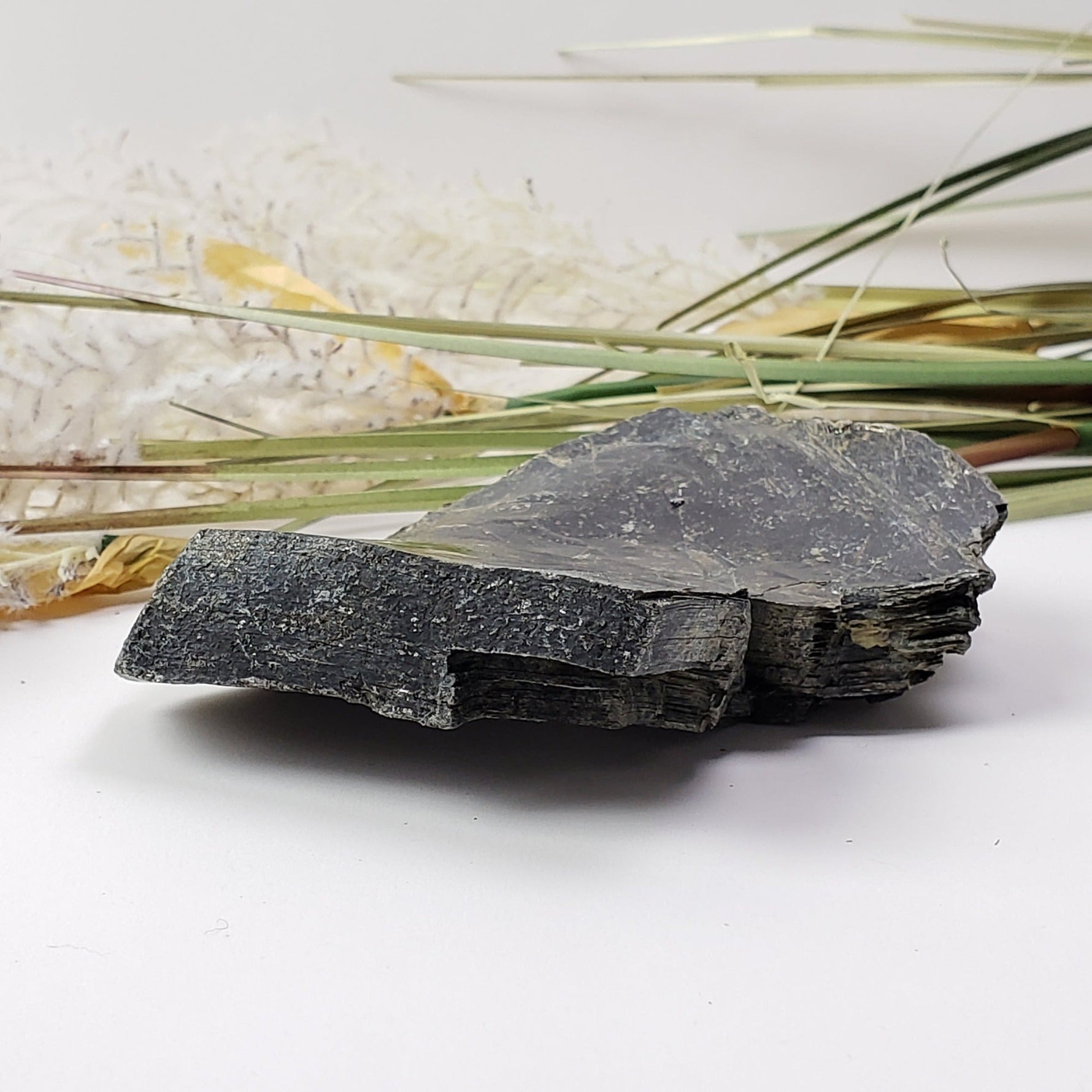  Biotite Mica Book | Black Crystal | 275.6 Grams | Ontario, Canada 