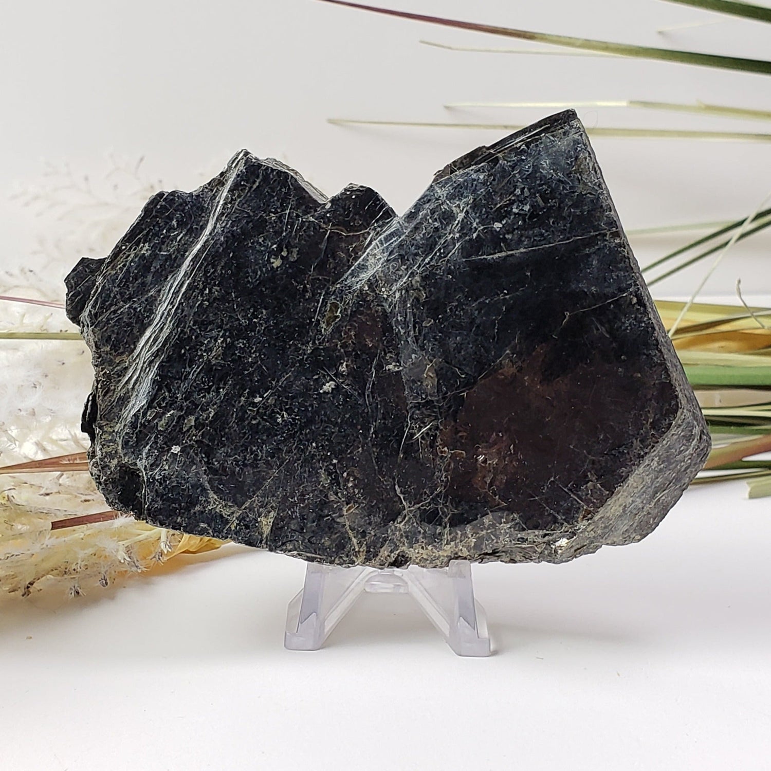  Biotite Mica Book | Black Crystal | 275.6 Grams | Ontario, Canada 