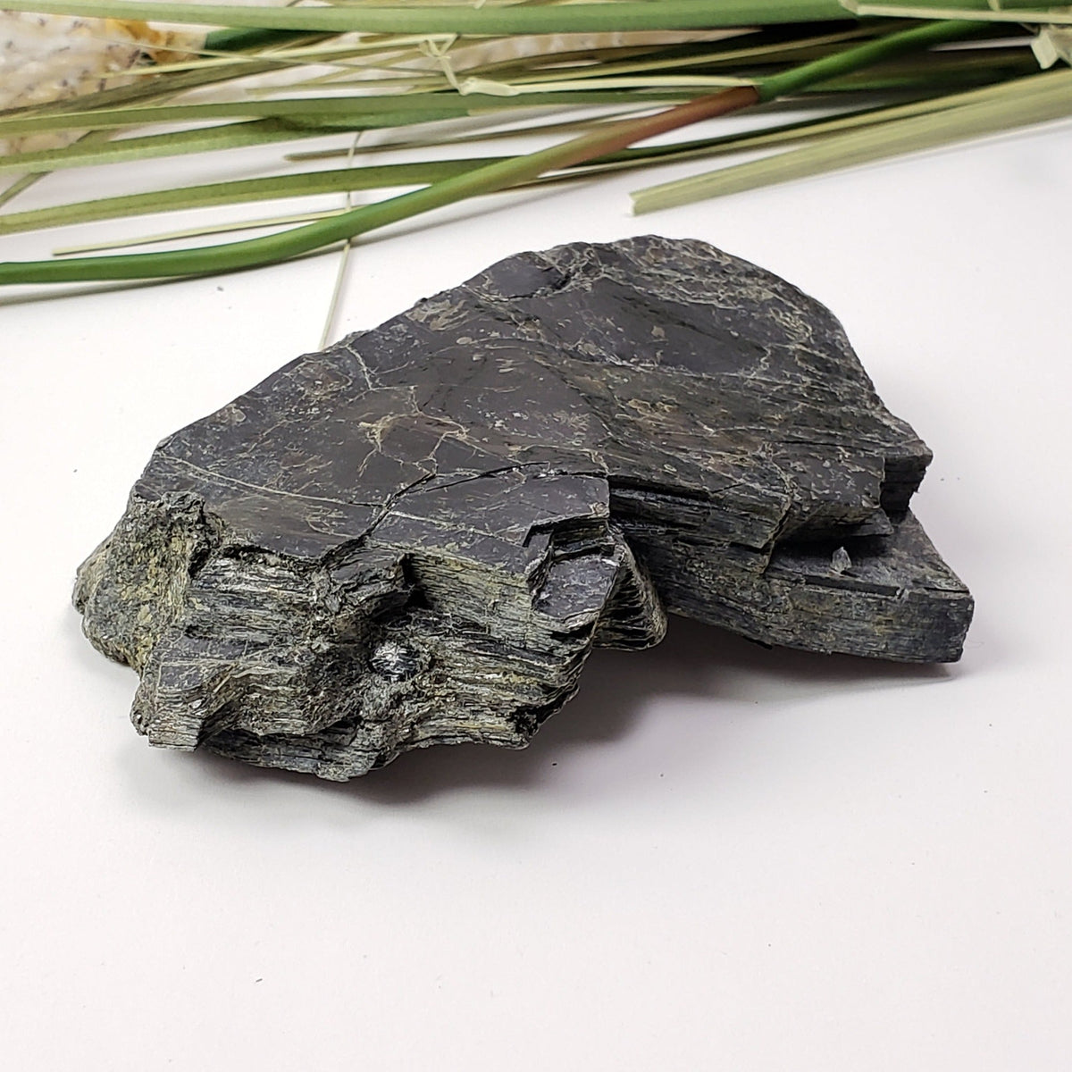  Biotite Mica Book | Black Crystal | 275.6 Grams | Ontario, Canada 