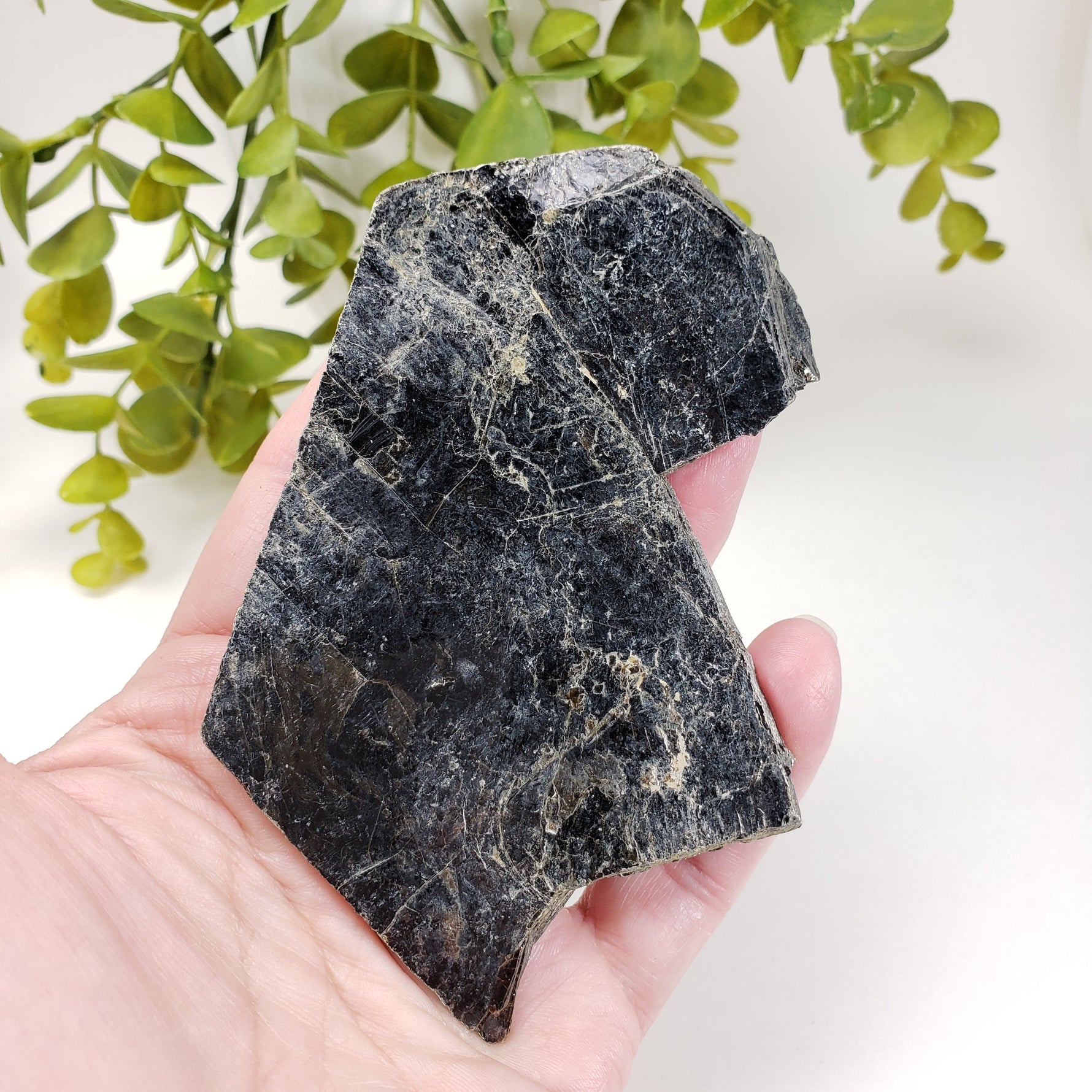  Biotite Mica Book | Black Crystal | 55.6 Grams | Ontario, Canada 