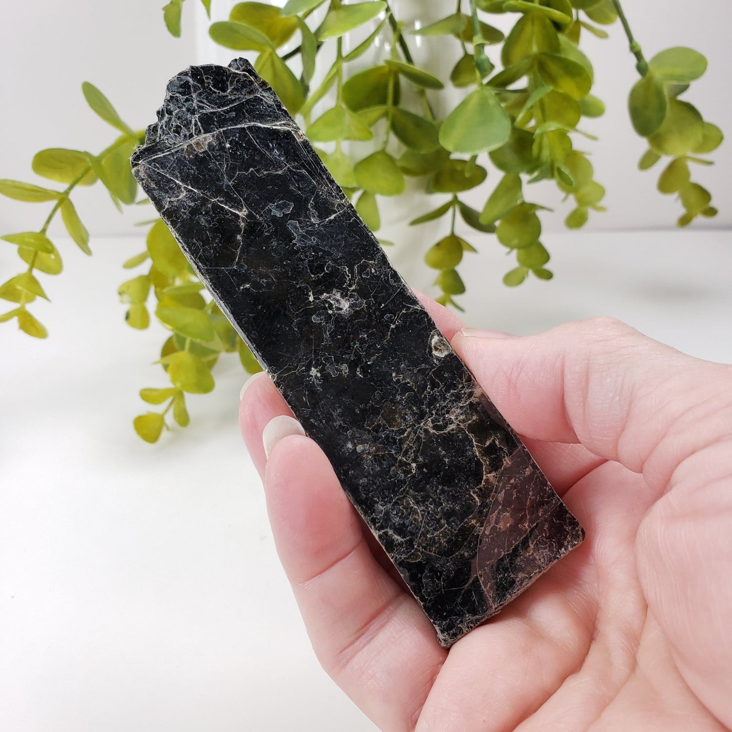  Biotite Mica Book | Black Crystals | 68.5 Grams | Ontario, Canada 