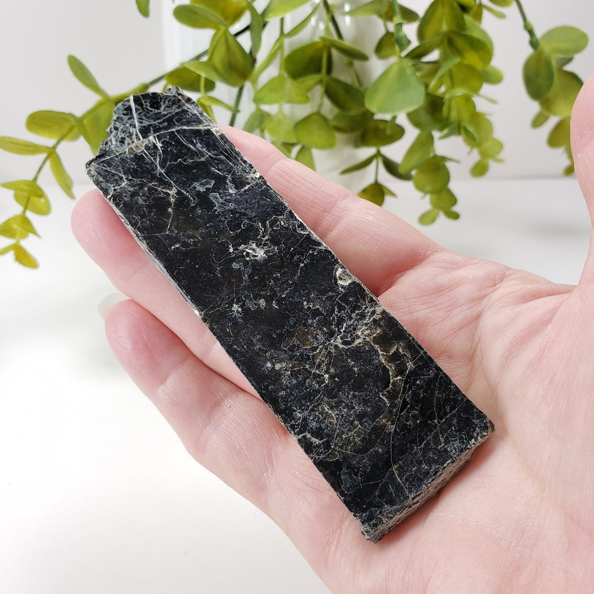  Biotite Mica Book | Black Crystals | 68.5 Grams | Ontario, Canada 