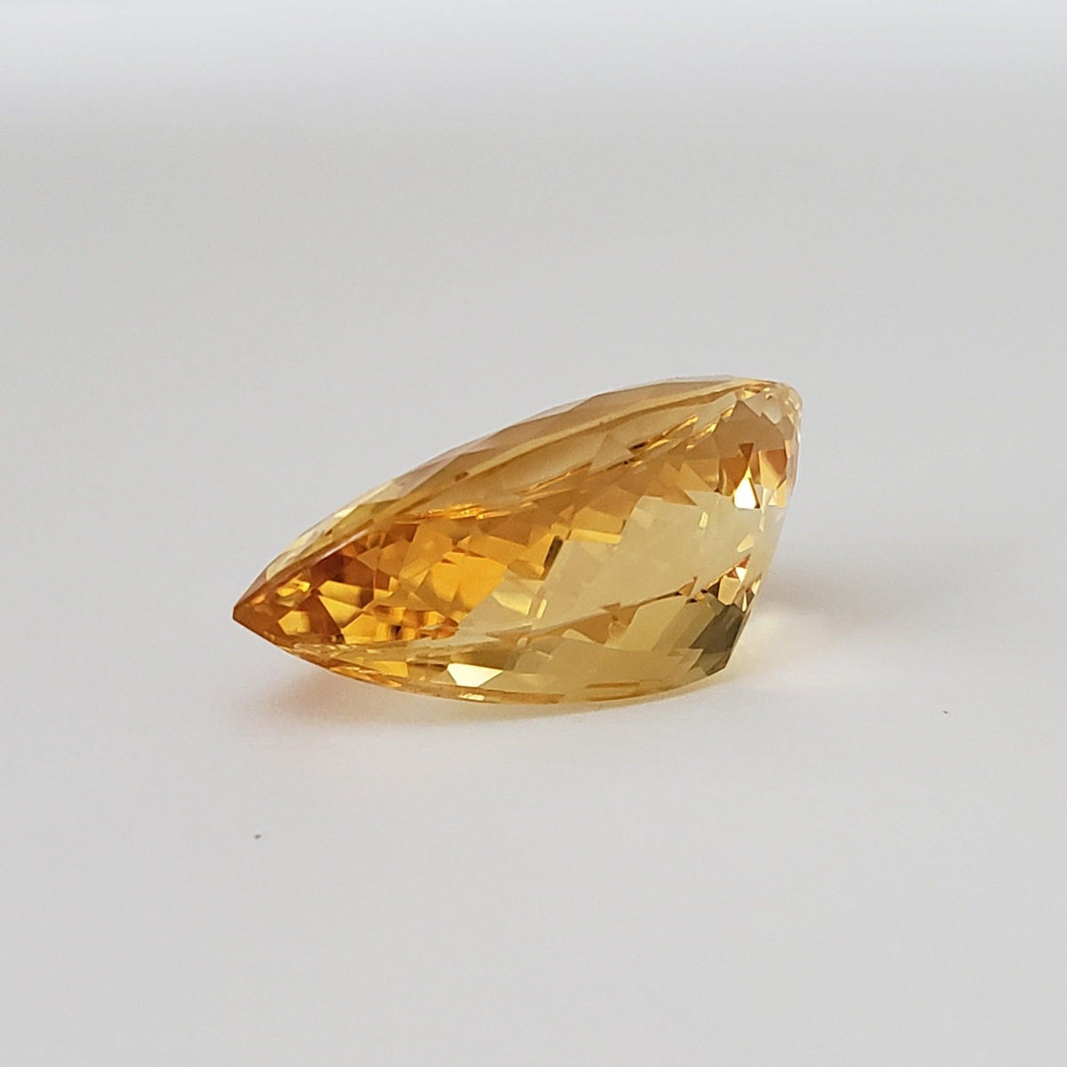  Brandy Citrine | Pear Shape Cut | 25x17mm 25.7ct | Brazil 