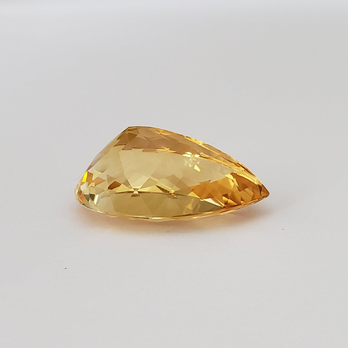  Brandy Citrine | Pear Shape Cut | 25x17mm 25.7ct | Brazil 