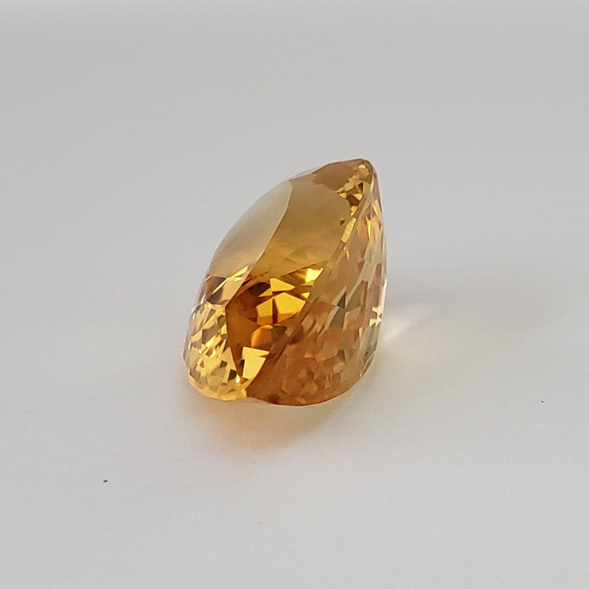  Brandy Citrine | Pear Shape Cut | 25x17mm 25.7ct | Brazil 