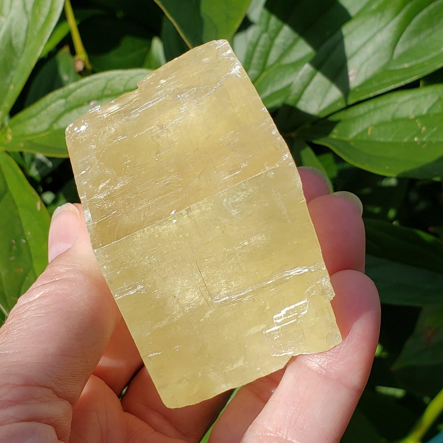 Calcite Quartz Yellow Crystal Cubic Mineral 198.4 Gr, China