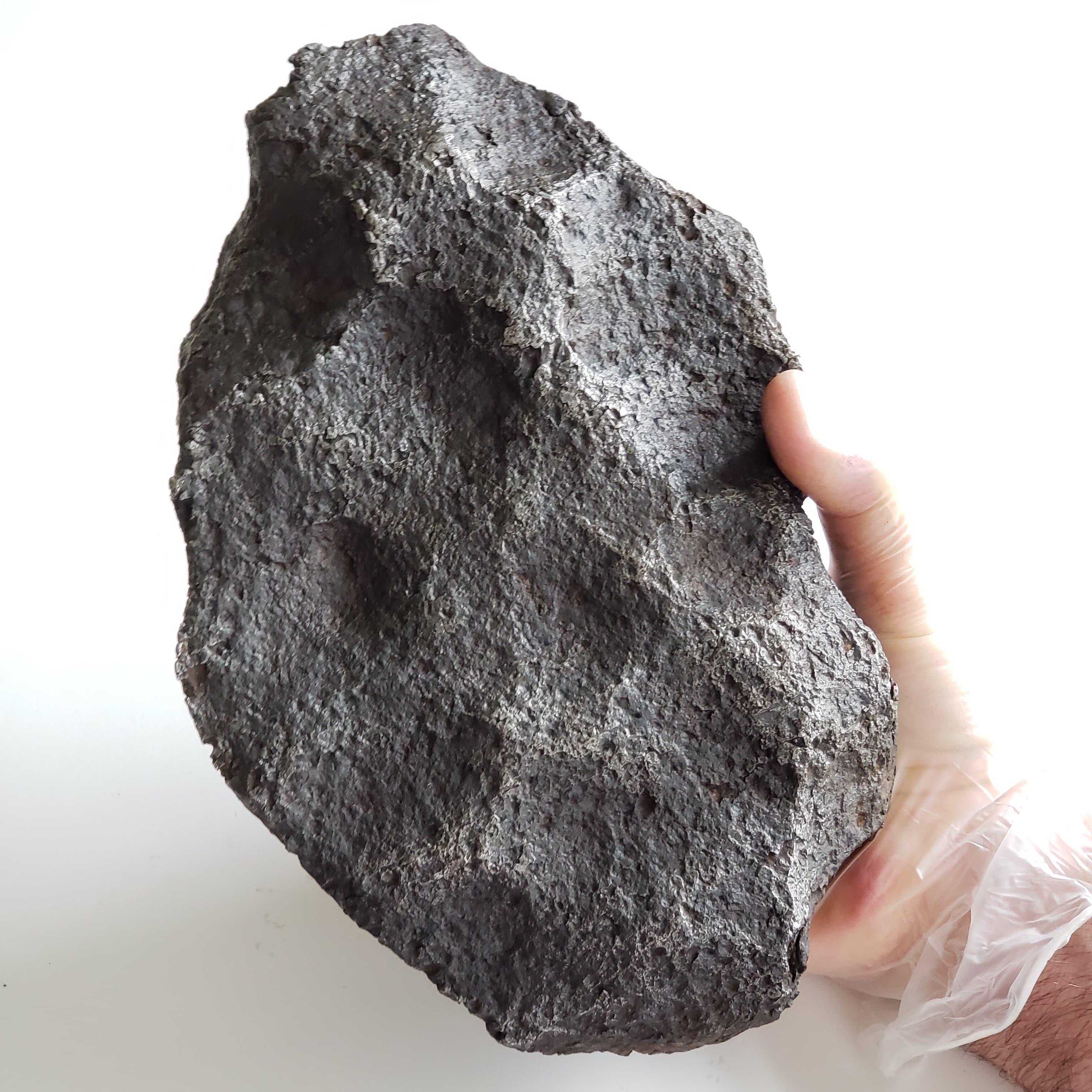 Campo del Cielo Meteorite | 7.930 Kg | Individual | Iron IAB-MG | Massive |  Thumbprints | Argentina