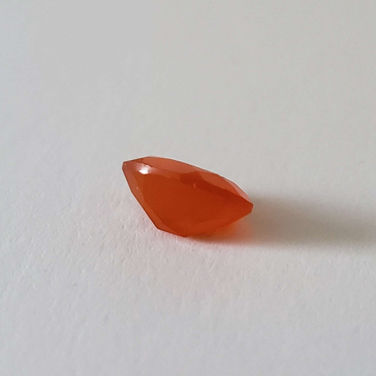  Carnelian | Oval Cut | Orange | 9x7mm 