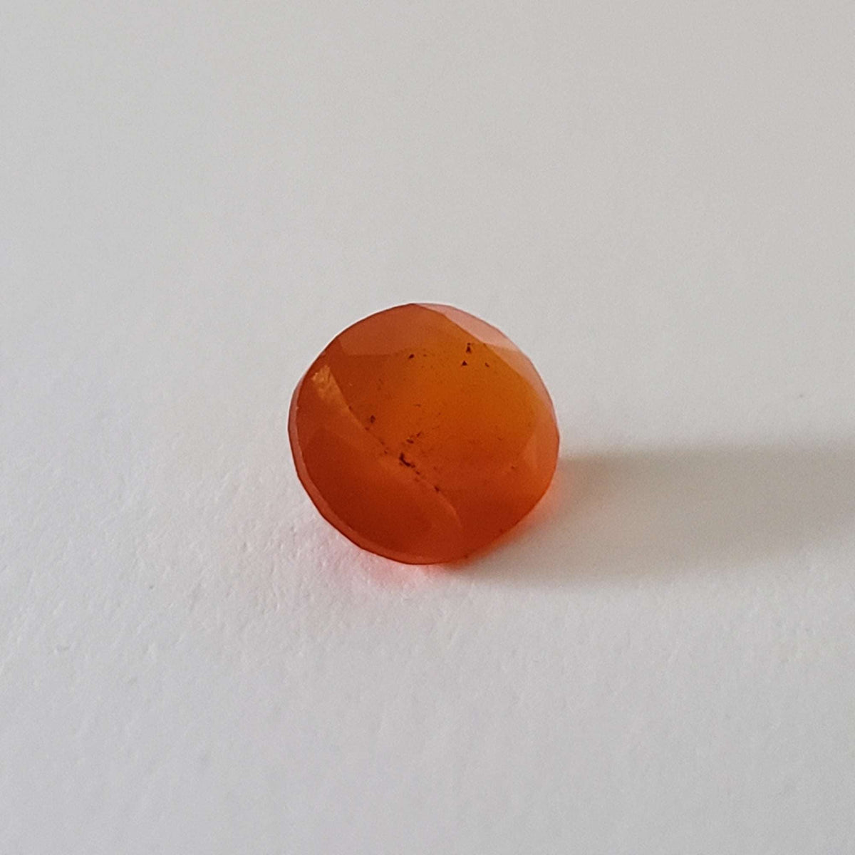  Carnelian | Oval Cut | Orange | 9x7mm 