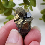 Chalcopyrite and Sphalerite Crystal Cluster | 25.3 grams | China