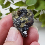 Chalcopyrite and Sphalerite Crystal Cluster | 25.3 grams | China