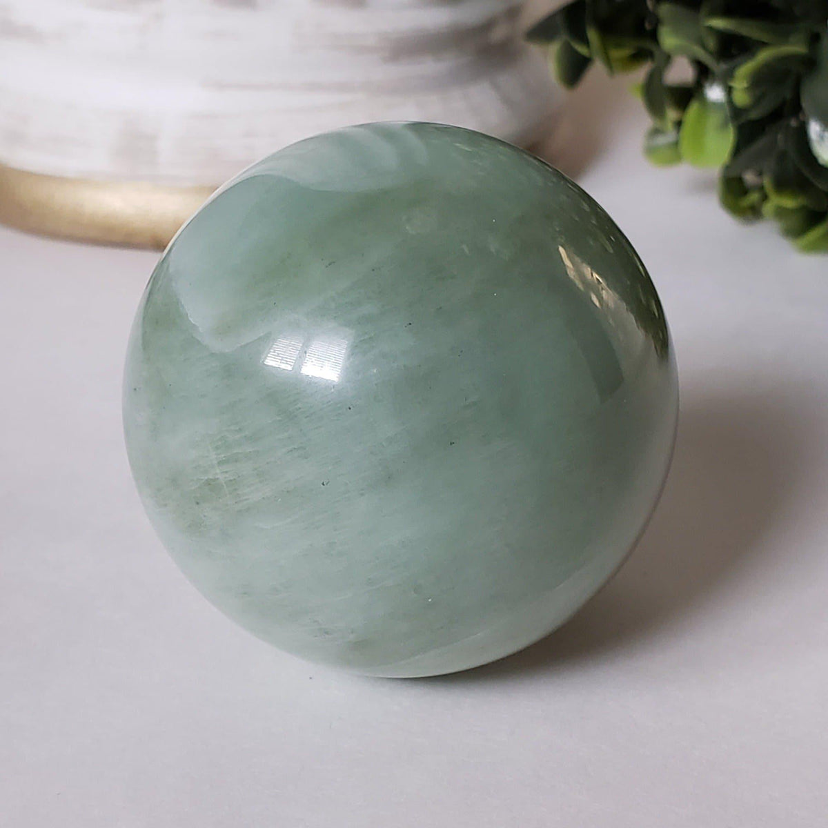 Jade Sphere | 53 mm, 2.1 in | 206.8 Grams | China