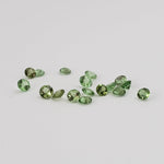  Chrome Tourmaline | Round Cut | Green | 2mm 