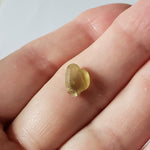  Chrysoberyl Crystal | Rough Chrysoberyl | Rare Lemon Green | 11x8mm 3.8ct | Africa 