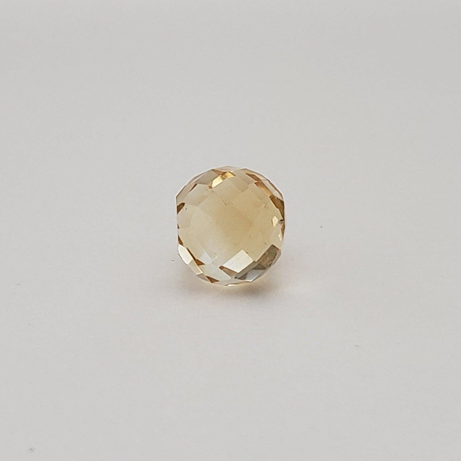Citrine | Faceted Sphere | Yellow Golden | 8.5mm 4.3ct | Canagem.com