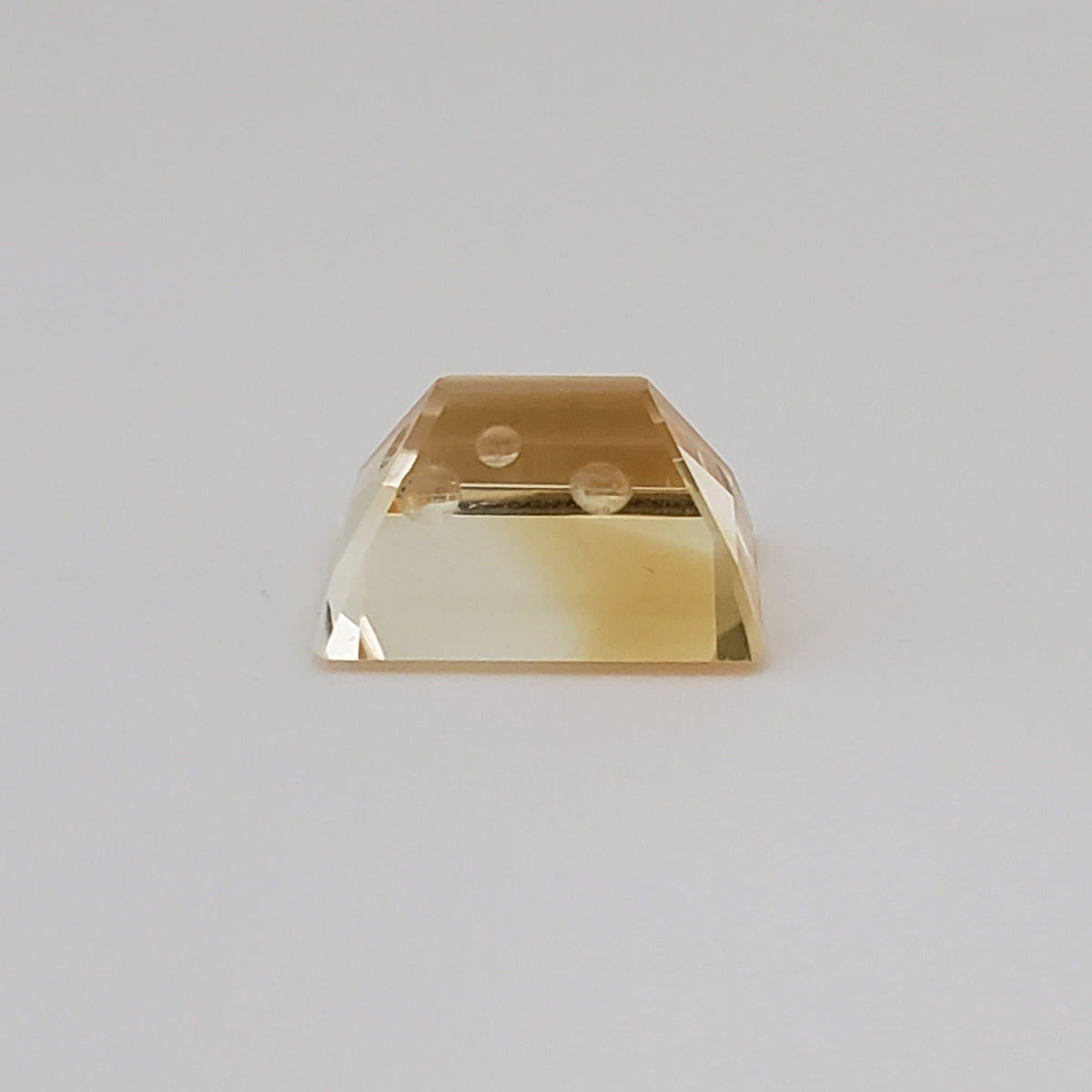  Citrine | Laser Cut Baguette | Yellow Orange | 15.7x13.2mm 12.44ct 