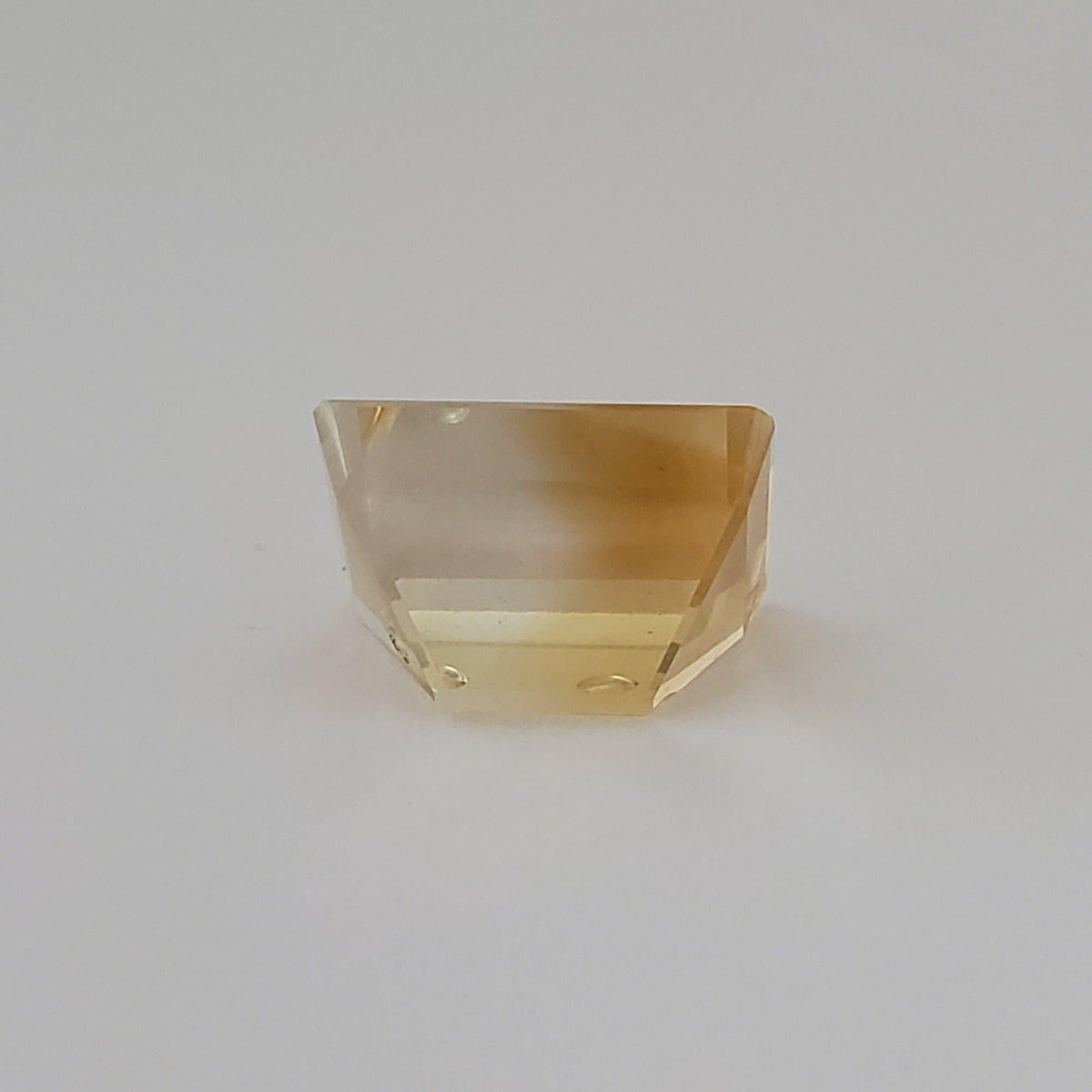  Citrine | Laser Cut Baguette | Yellow Orange | 15.7x13.2mm 12.44ct 