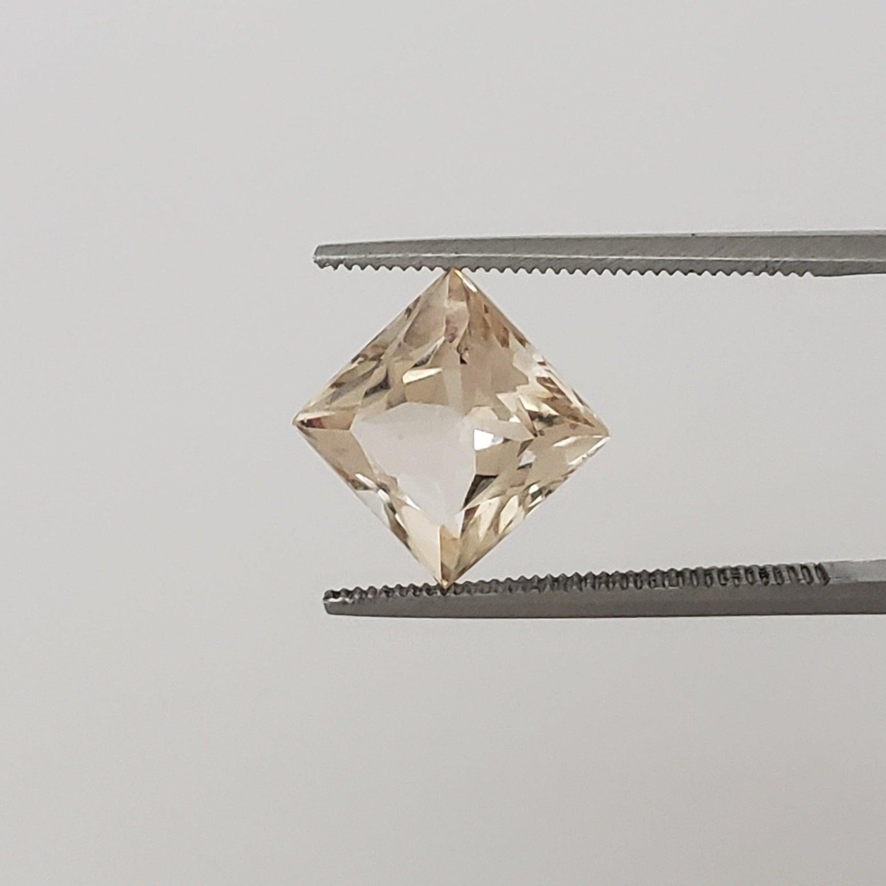  Citrine | Princess Cut | Yellow | 9mm 3.3ct 