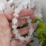 Crackle Quartz Crystal Bracelet | Natural Stone | China