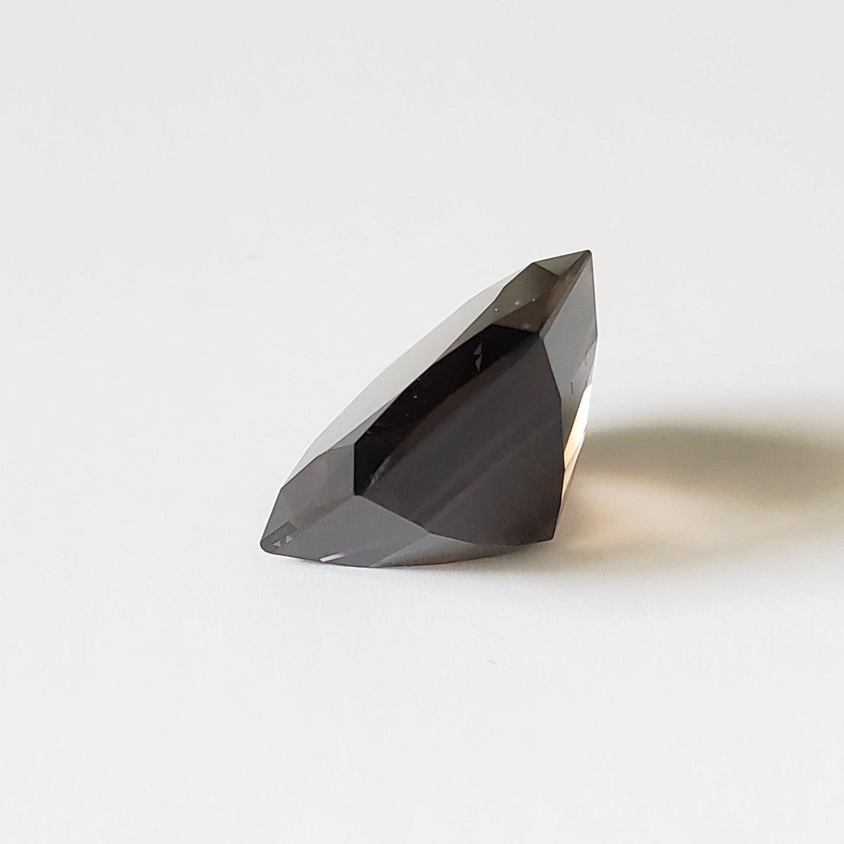  Dark Smoky Quartz | Hexagon Cut | 16mm 13ct 