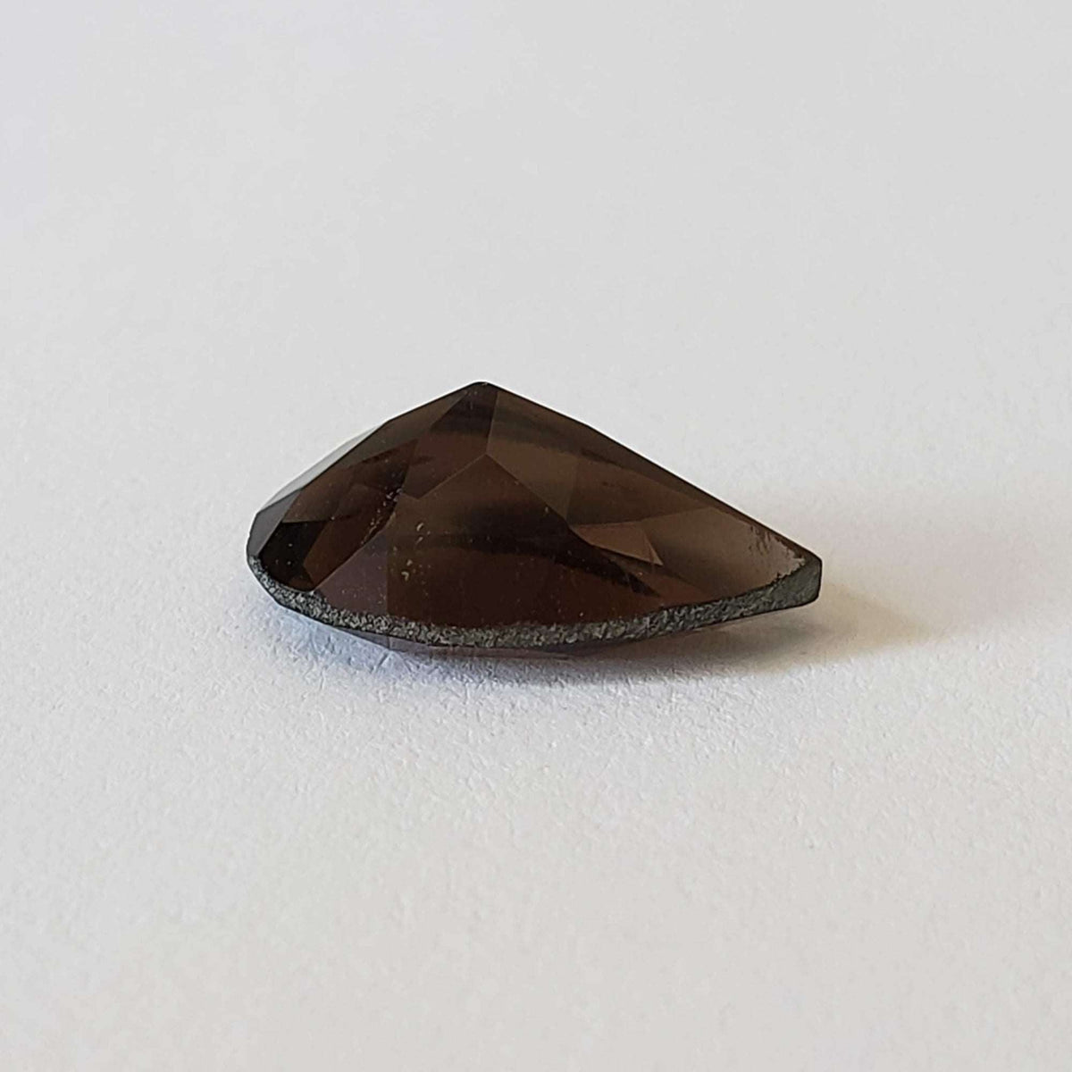  Dark Smoky Quartz | Pear Shape Cut | 16x12mm 