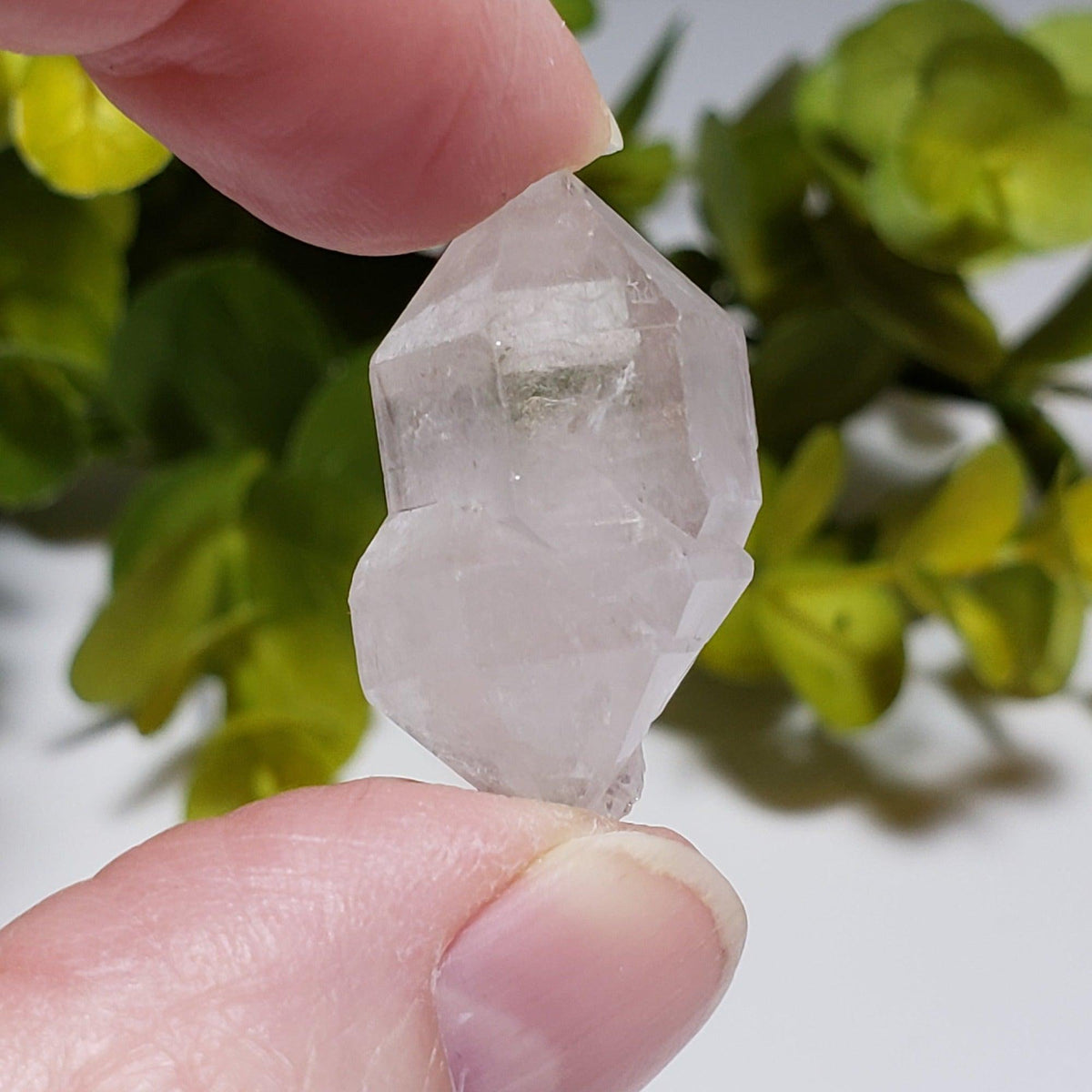  Double Terminated Quartz Point | Raw Quartz Point | 28 mm | Brazil 