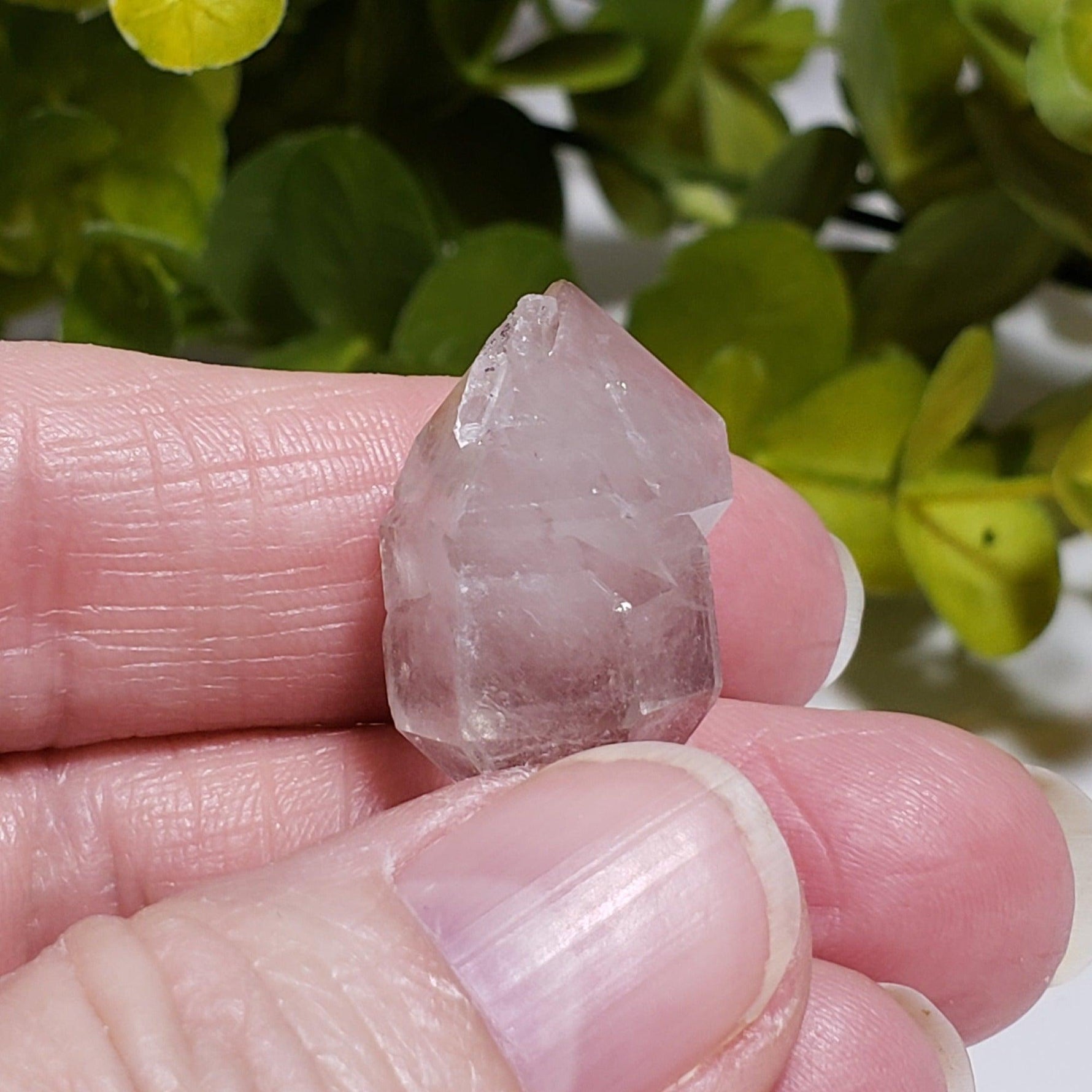  Double Terminated Quartz Point | Raw Quartz Point | 28 mm | Brazil 